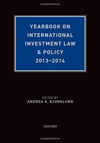 cover of the book Yearbook on International Investment Law & Policy, 2013-2014