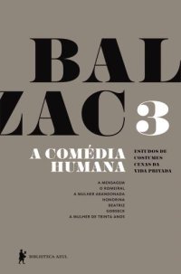 cover of the book A Comédia Humana - v. 3