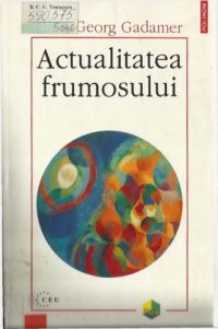 cover of the book Actualitatea frumosului