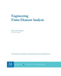 cover of the book Engineering Finite Element Analysis