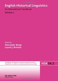 cover of the book English Historical Linguistics. An International Handbook, volume 2