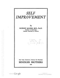 cover of the book Self Improvement