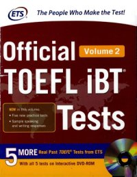 cover of the book Official TOEFL iBT Tests