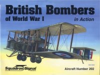 cover of the book British Bombers of Wofld War I In Action