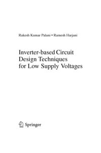 cover of the book Inverter-based Circuit Design Techniques for Low Supply Voltages