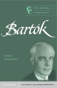 cover of the book The Cambridge Companion to Bartók