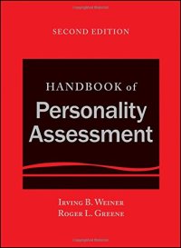 cover of the book Handbook of Personality Assessment