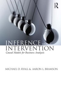 cover of the book Inference and intervention : causal models for business analysis