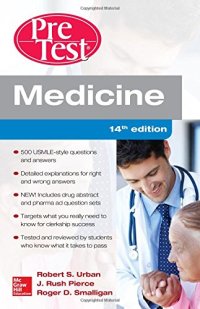 cover of the book Medicine PreTest Self-Assessment and Review