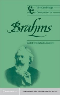 cover of the book The Cambridge Companion to Brahms