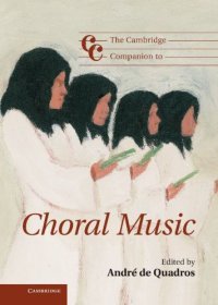 cover of the book The Cambridge Companion to Choral Music