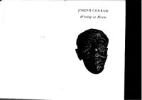 cover of the book Joseph Conrad: Writing as Rescue