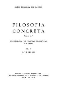 cover of the book Filosofia Concreta - Tomo I