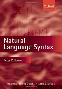 cover of the book Natural Language Syntax