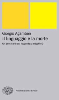 cover of the book Il linguaggio e la morte