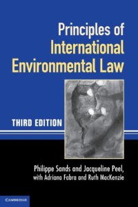 cover of the book Principles of International Environmental Law