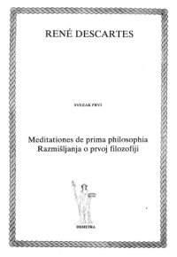 cover of the book Metafizičke meditacije - Razmišljanja o prvoj filozofiji