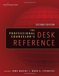 cover of the book The Professional Counselor’s Desk Reference