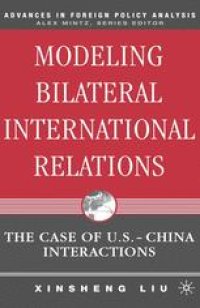 cover of the book Modeling Bilateral International Relations: The Case of U.S.-China Interactions