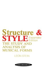 cover of the book Structure & Style: The Study and Analysis of Musical Forms