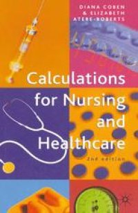 cover of the book Calculations for Nursing and Healthcare