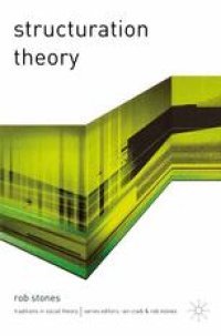 cover of the book Structuration Theory