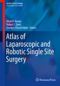 cover of the book Atlas of Laparoscopic and Robotic Single Site Surgery