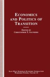 cover of the book Economics and Politics of Transition