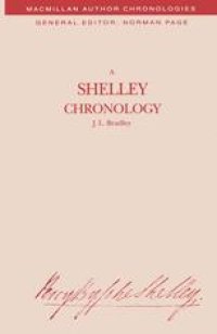 cover of the book A Shelley Chronology