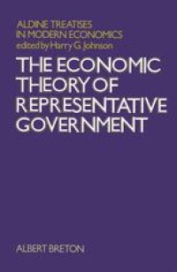 cover of the book The Economic Theory of Representative Government