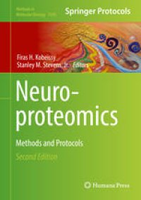 cover of the book Neuroproteomics: Methods and Protocols