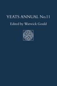 cover of the book Yeats Annual No. 11