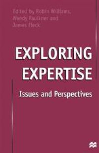 cover of the book Exploring Expertise: Issues and Perspectives