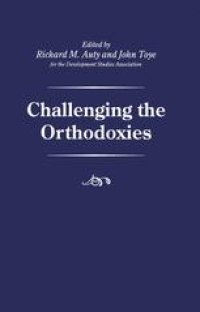 cover of the book Challenging the Orthodoxies