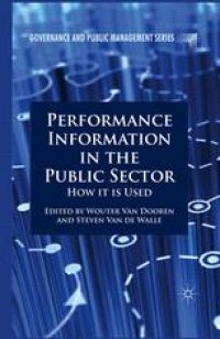 cover of the book Performance Information in the Public Sector: How it is Used