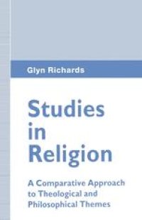 cover of the book Studies in Religion: A Comparative Approach to Theological and Philosophical Themes