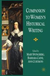 cover of the book Companion to Women’s Historical Writing