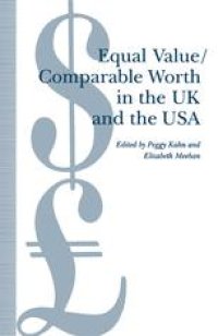 cover of the book Equal Value/Comparable Worth in the UK and the USA