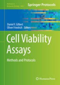 cover of the book Cell Viability Assays: Methods and Protocols