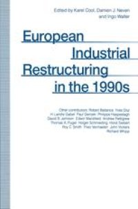 cover of the book European Industrial Restructuring in the 1990s