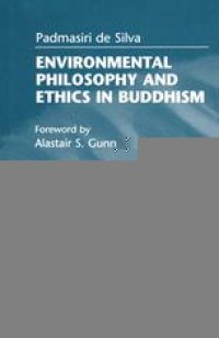 cover of the book Environmental Philosophy and Ethics in Buddhism