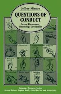 cover of the book Questions of Conduct: Sexual Harassment, Citizenship, Government