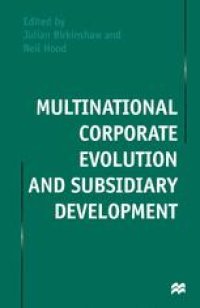 cover of the book Multinational Corporate Evolution and Subsidiary Development