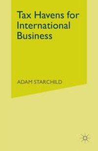 cover of the book Tax Havens for International Business