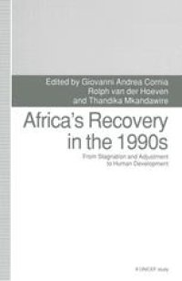 cover of the book Africa’s Recovery in the 1990s: From Stagnation and Adjustment to Human Development