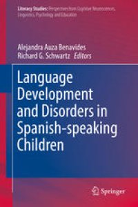 cover of the book Language Development and Disorders in Spanish-speaking Children