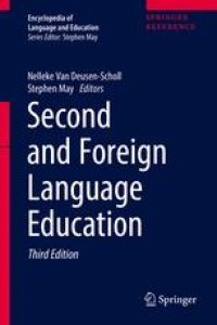 cover of the book Second and Foreign Language Education