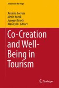 cover of the book Co-Creation and Well-Being in Tourism