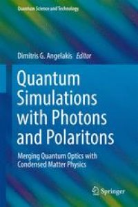 cover of the book Quantum Simulations with Photons and Polaritons: Merging Quantum Optics with Condensed Matter Physics