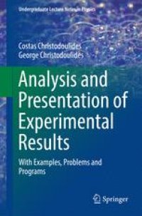 cover of the book Analysis and Presentation of Experimental Results: With Examples, Problems and Programs 